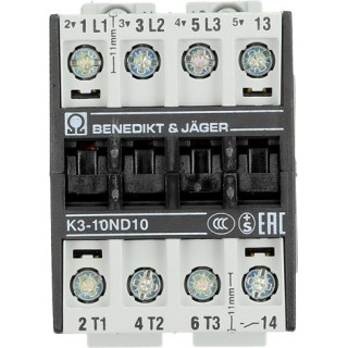 CONTACTOR BENEDIKT & JAGER K3-10ND10