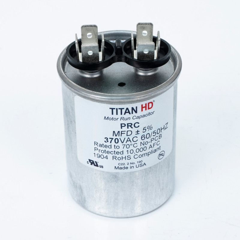 RUN CAPACITOR 15 MFD 370 V ROUND