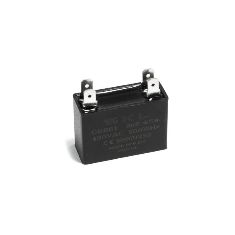 SKL CAPACITOR 2µF 450V 50/60Hz