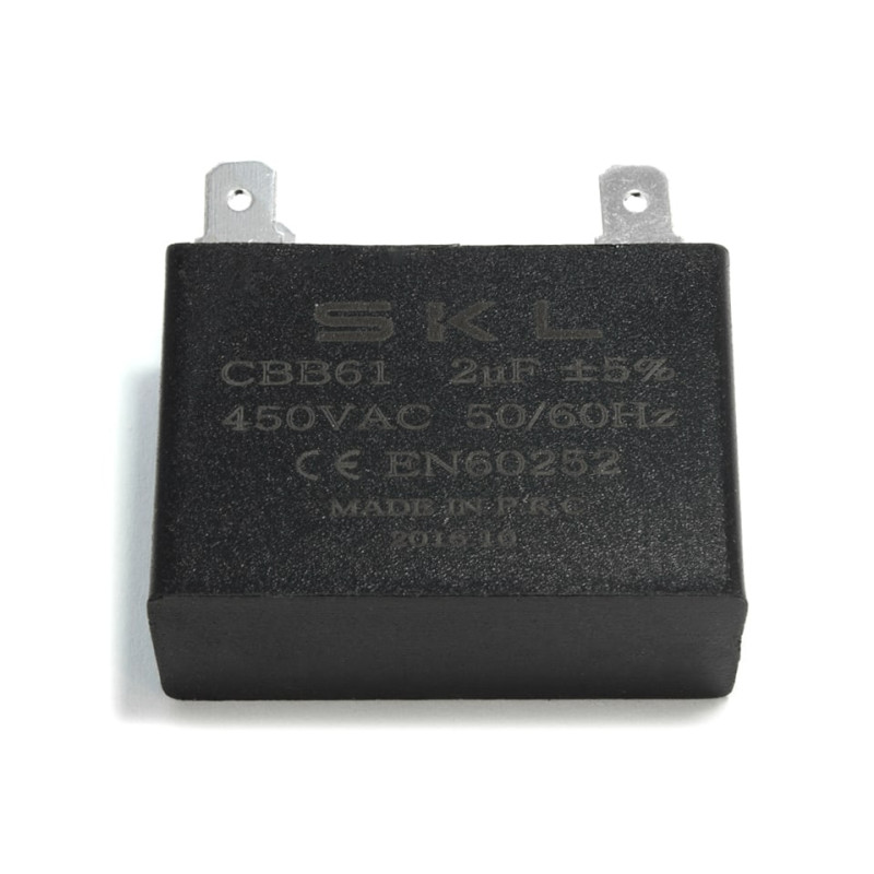 SKL CAPACITOR 2µF 450V 50/60Hz