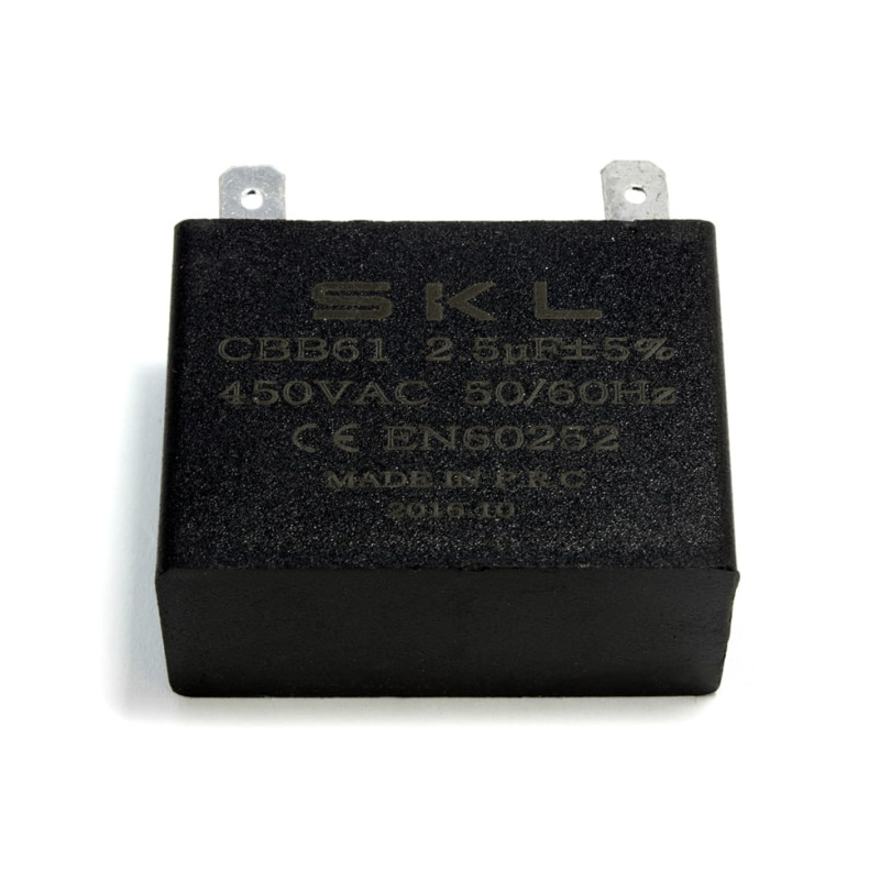 SKL CAPACITOR 2.5µF 450V 50/60Hz