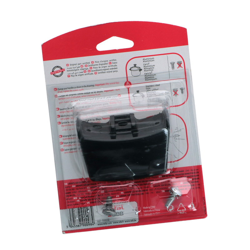 TEFAL 790098 BLACK POT HANDLE