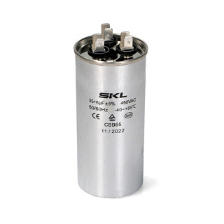 AIR CONDITIONING CAPACITOR 35+6µF 450V 50/60Hz