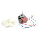REFRIGERATOR MOTOR FAN COMPLETE 220/240V 50/60Hz