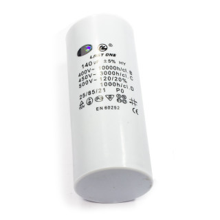CAPACITOR 140µF 450V 50/60Hz