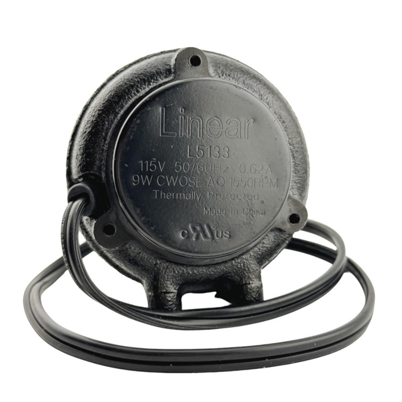 UNIT BEARING MOTOR 115V 50/60HZ 9W CW 1550 RPM