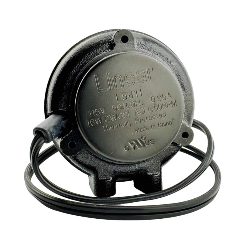 UNIT BEARING MOTOR 115V 50/60HZ 16W CW 1550 RPM