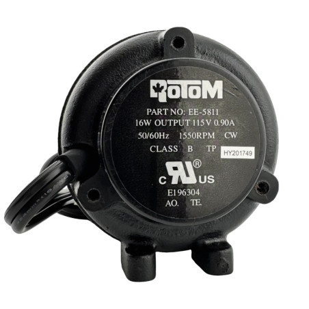 UNIT BEARING MOTOR 115V 50/60HZ 16W CW 1550 RPM