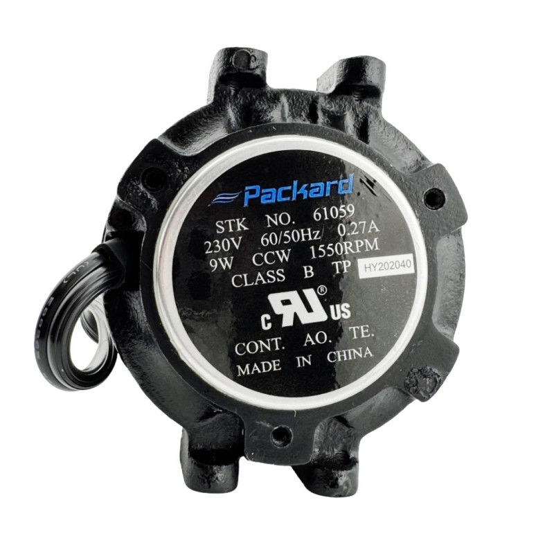 UNIT BEARING MOTOR 230V 50/60HZ 9W CCW 1550 RPM