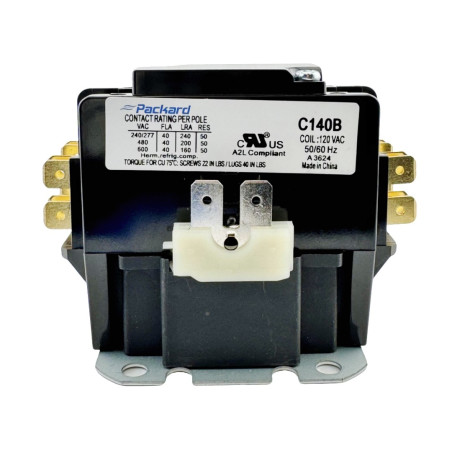 Contactor 120V 50/60Hz 1P 40 a