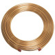 REFRIGERATION COPPER PIPE COIL ø 3/8"x¹/₃₂"  50FT