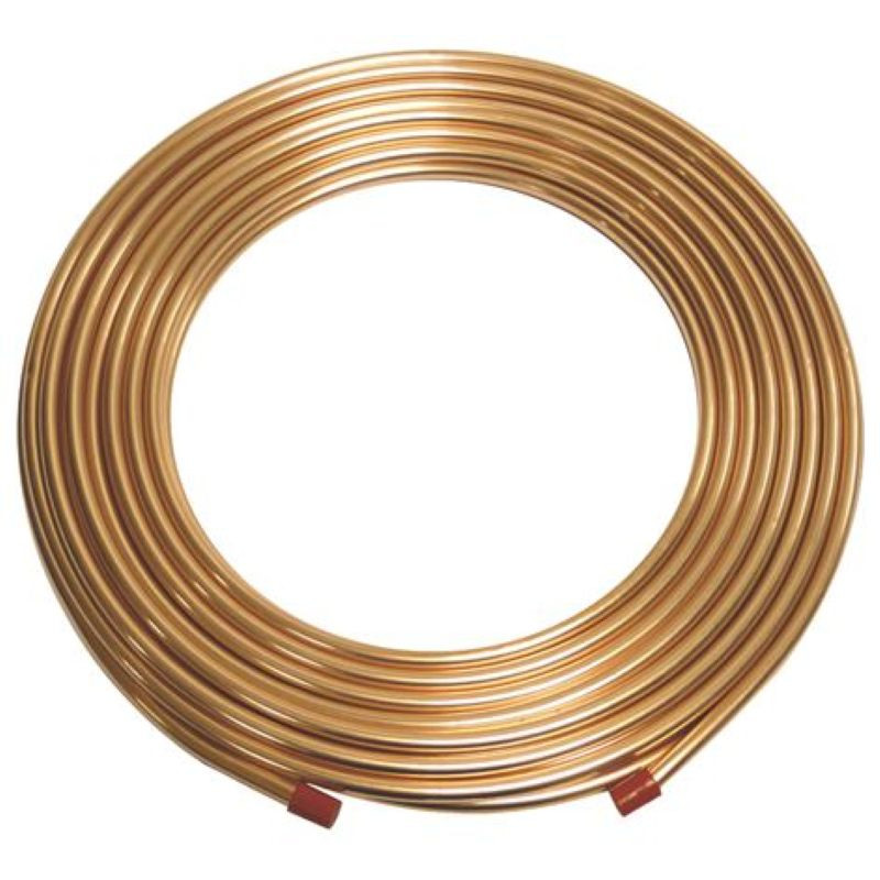 REFRIGERATION COPPER PIPE COIL ø 3/8"x¹/₃₂"  50FT