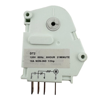 DEFROST TIMER 120V 60HZ 8HR 21MIN 1/3HP