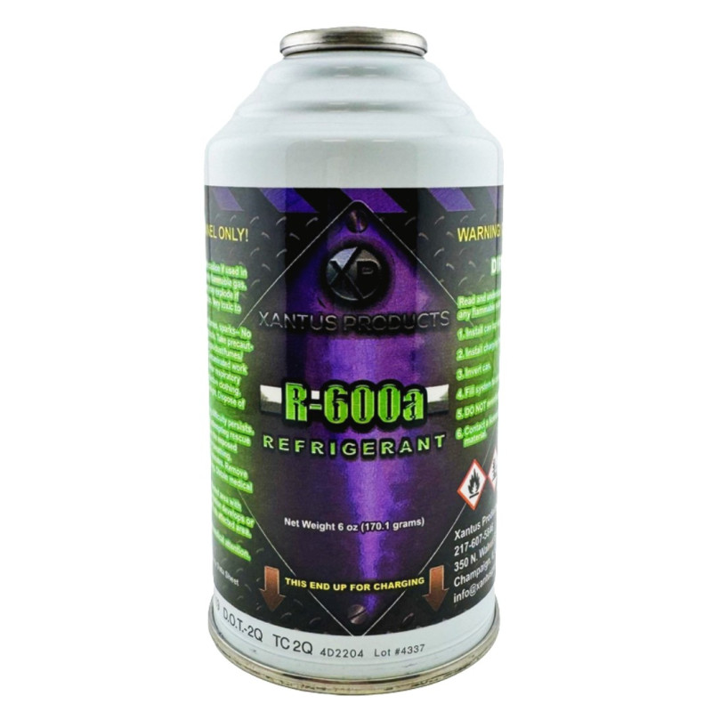 R600A REFRIGERANT 6 OZ CAN