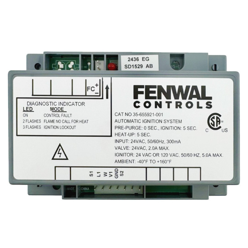 IGNITION CONTROL 24VAC