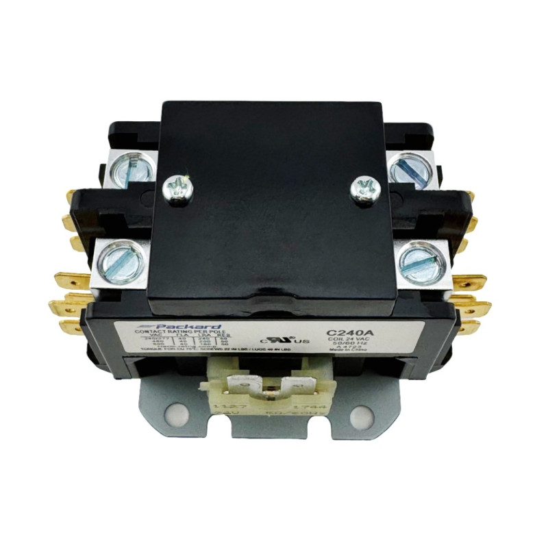 CONTACTOR 2 POLE 40 AMPS 24V  50/60HZ