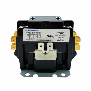 CONTACTOR 208/240V 50/60HZ 2P 20 A
