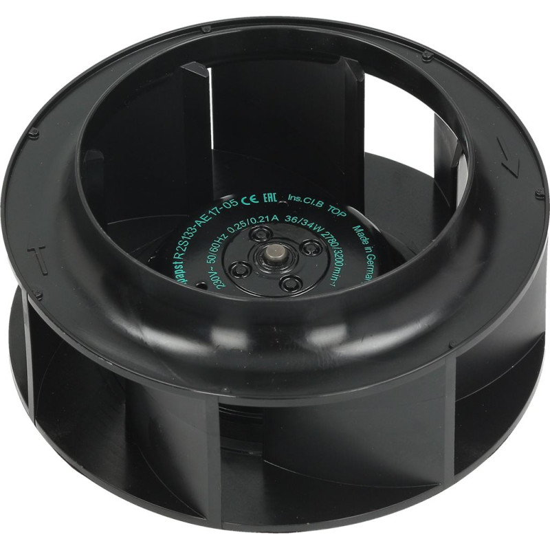 EBM R2S133-AE17-05 RADIAL FAN 230V 50/60HZ