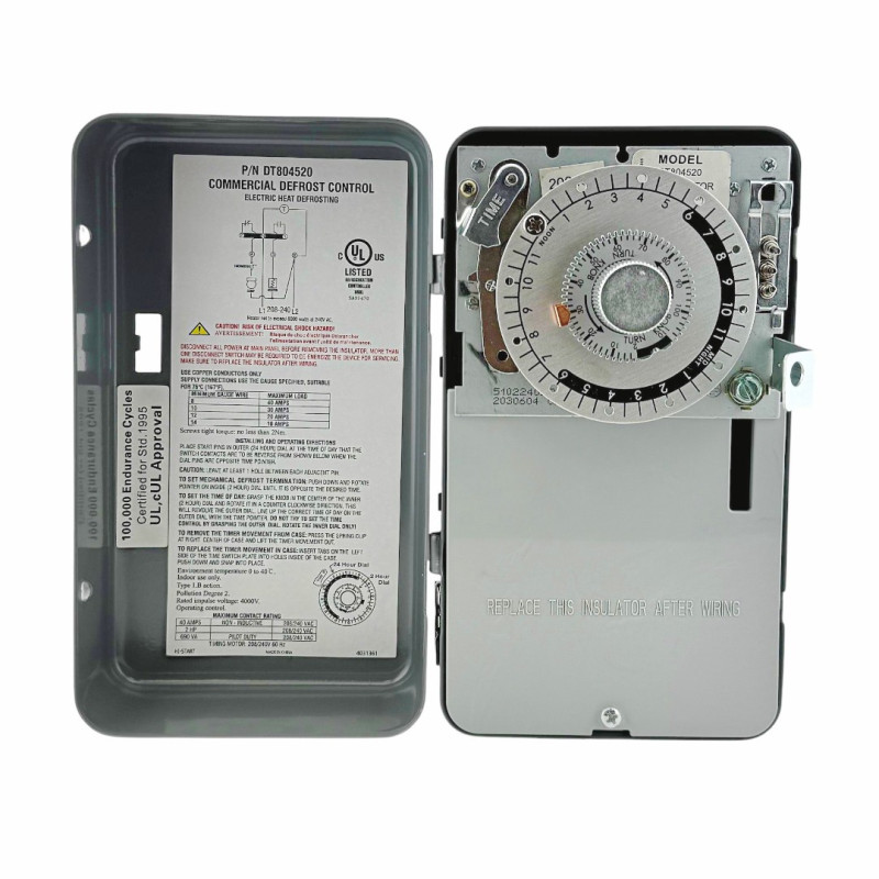 TIMER DEFROST CONTROL 8045-20 208/240V 40 AMP