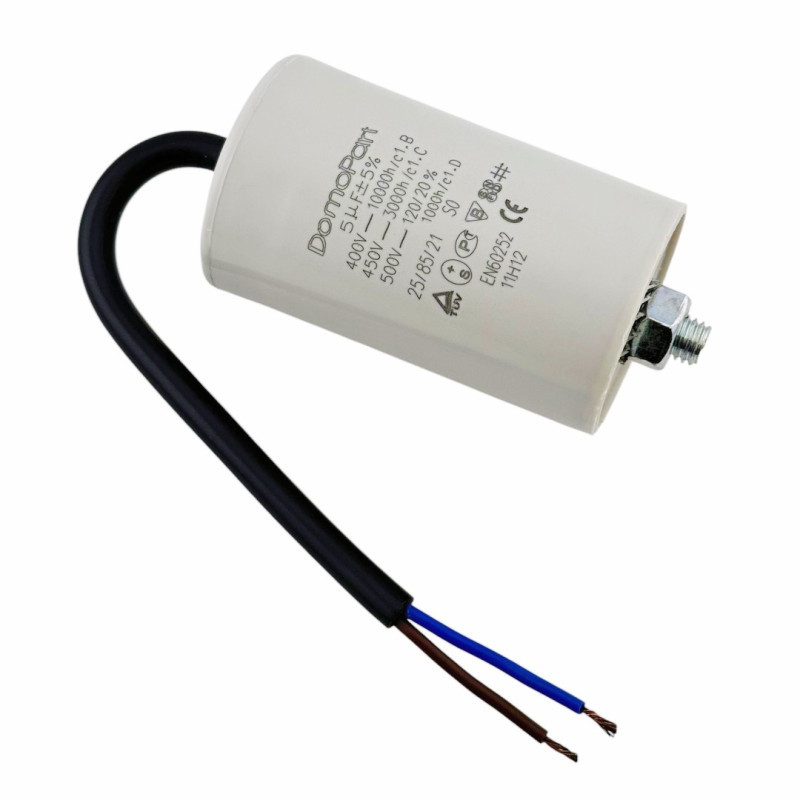 CAPACITOR 5µF 450V 50/60Hz