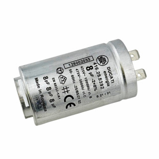 ELECTROLUX 1250020334 CAPACITOR DUCATI 8µF