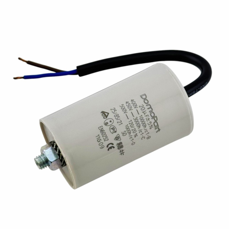 CAPACITOR 20µF 450V 50/60Hz