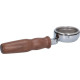 PORTAFILTER BOTTOMLESS WOOD