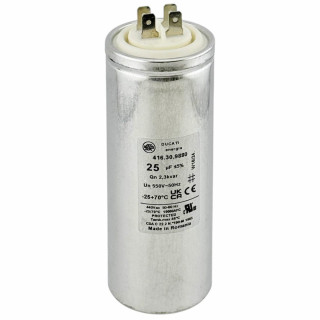 ELECTRIC GENERATOR CAPACITOR DUCATI 25uF 2.3 KVAR
