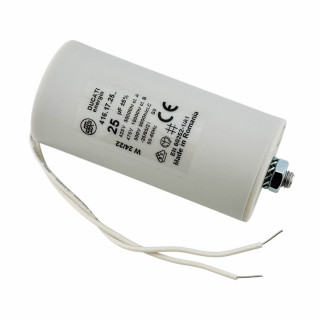 DUCATI CAPACITOR  25µF C/CABLE 500V 50/60Hz