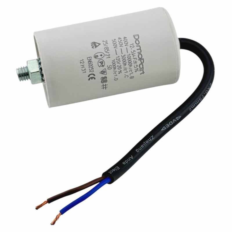 CAPACITOR 12.5MF 450V 50/60Hz