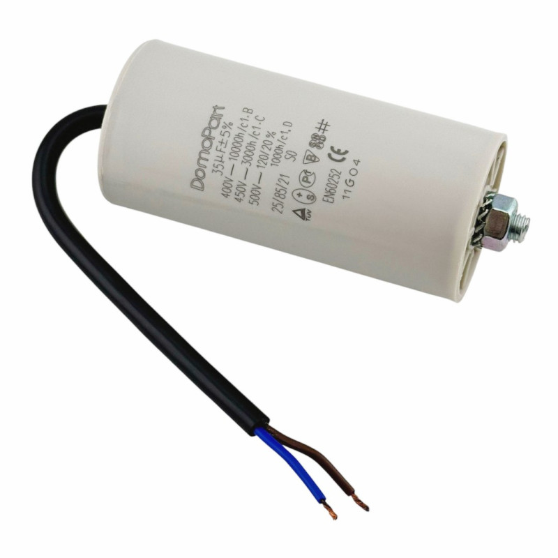 CAPACITOR CAPACITOR W/CABLE 35µF 450V 50/60Hz