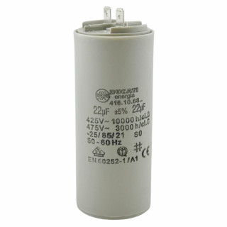 CAPACITOR 22 uF 50/60HZ 450 V