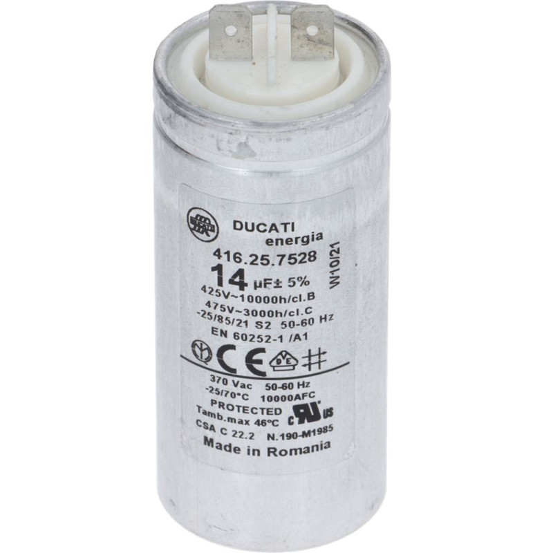 FIORENZATO M.C. 600000471 CAPACITOR 14µF 425V 50/60Hz