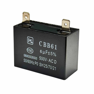 CAPACITOR 6µF 450V 50/60Hz
