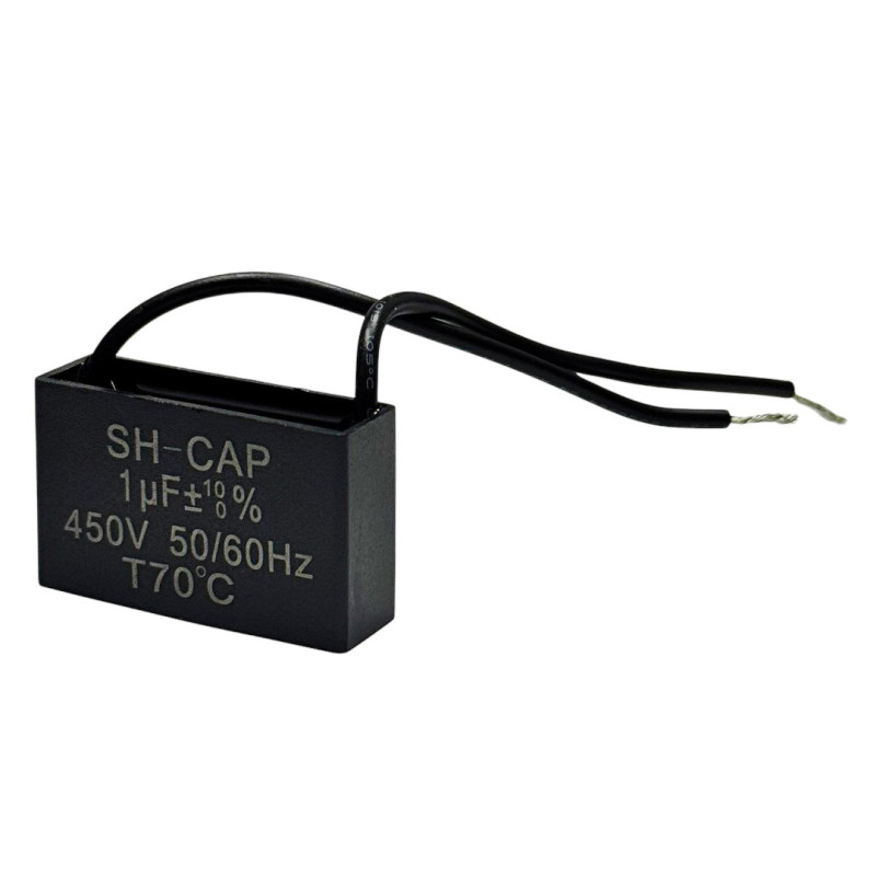 FAN CAPACITOR 1µF 450V 50/60Hz