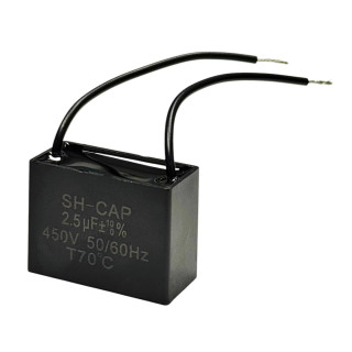 FAN CAPACITOR 2.5µF 450V 50/60Hz