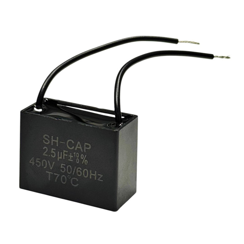 FAN CAPACITOR 2.5µF 450V 50/60Hz