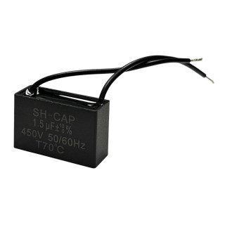 FAN CAPACITOR 1.5µF 450V 50/60Hz