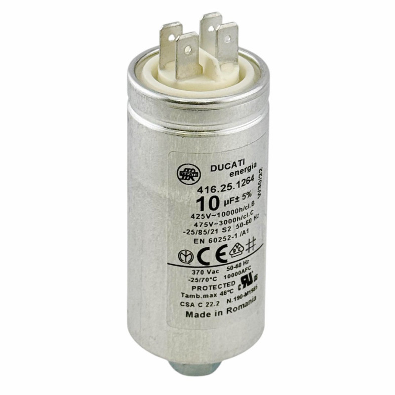 DUCATI CAPACITOR 10µF 450V 50/60Hz
