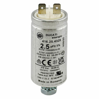 DUCATI CAPACITOR 2.5µF 450V 50/60Hz