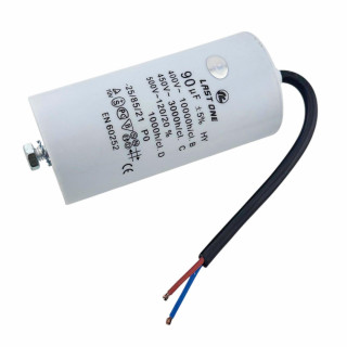 CAPACITOR WITH CABLE 90µF 450V 50/60Hz
