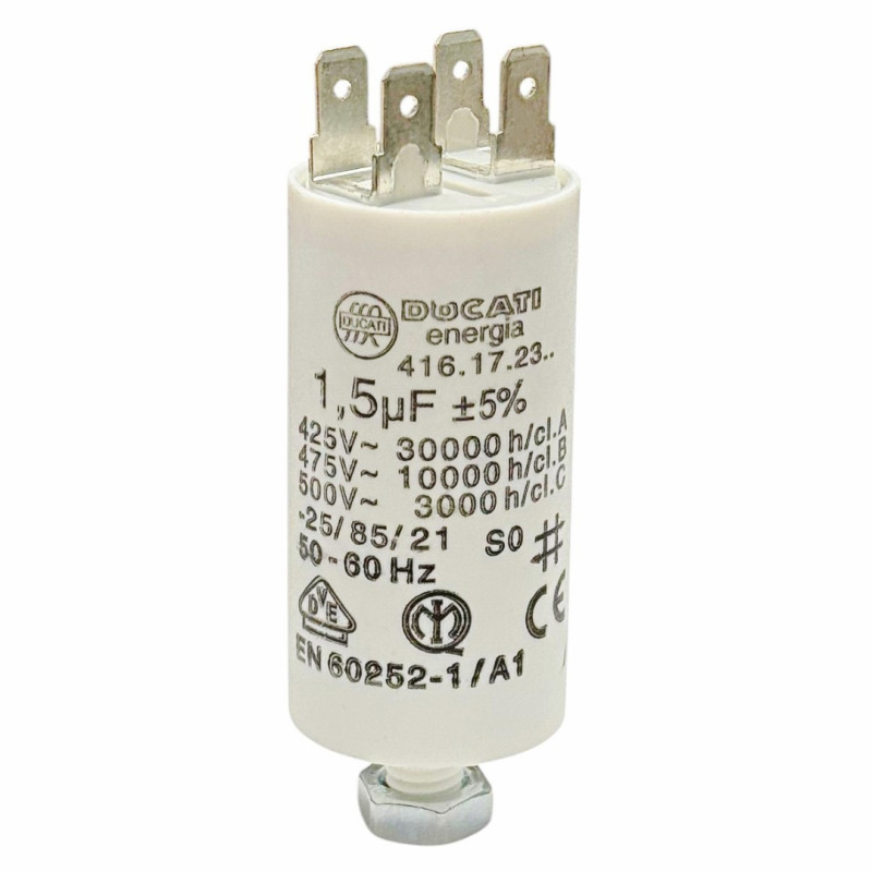 DUCATI CAPACITOR  ENERGIA 1.5µF 450V 50/60Hz