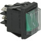 POWER SWITCH GREEN LIGHT 120V 20A