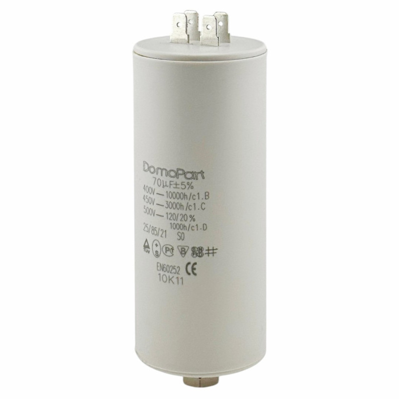 CAPACITOR 70 µF 450V 50/60Hz