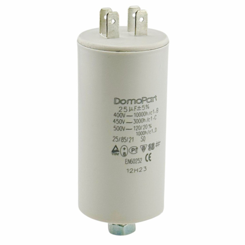 CAPACITOR 25 MF 450V 50/60HZ