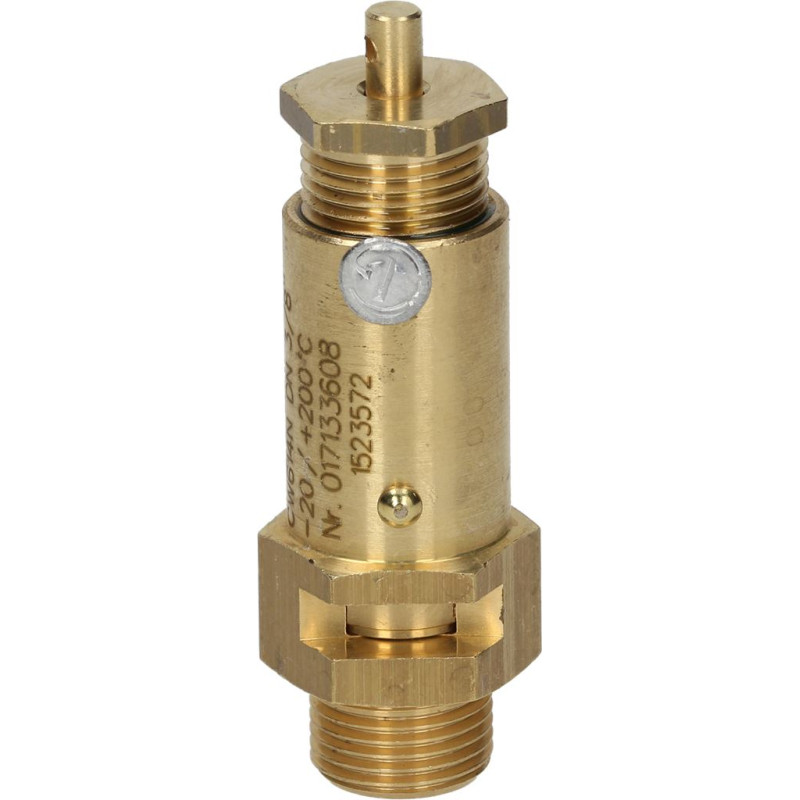 BOILER SAFETY VALVE Ø 3/8"M 1.8 BAR CE/PED