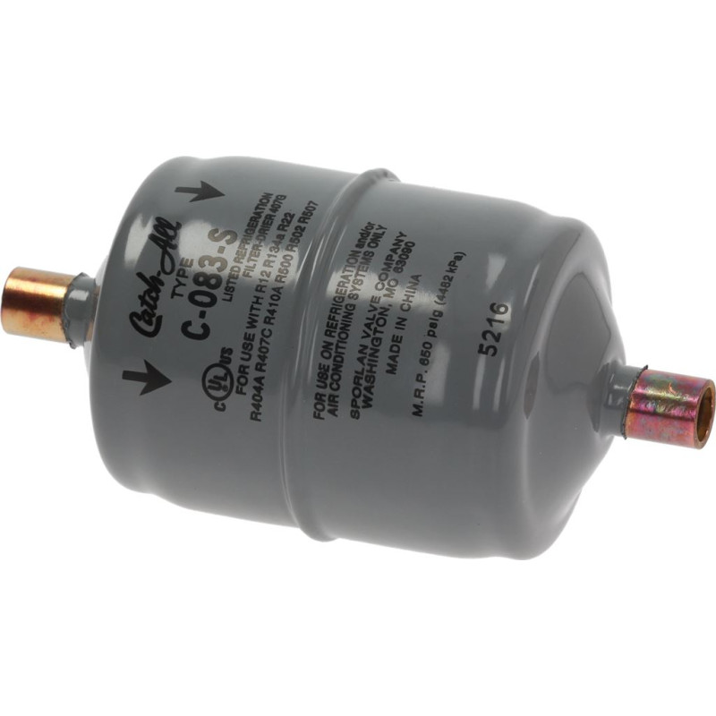 LIQUID LINE DRIER FILTER SPORLAN C-083S ø 3/8"