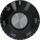 KNOB BLACK ø 50 mm 50-250°