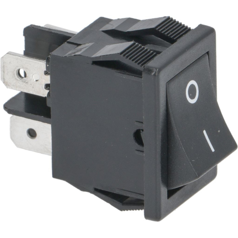 BIPOLAR SWITCH BLACK 16A 250V