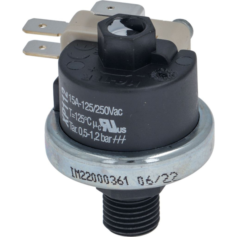 PRESSURE SWITCH XP112 0.5-1.2 BAR 1/4"